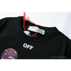 OFF-WHITE CO VIRGIL ABLOH Portrait Tee Shirt "BLACK'