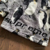 Supreme Penguins Hooded Fleece Jacket Black