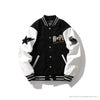 BAPE OVO Patchwork Baseball Owl Jacket