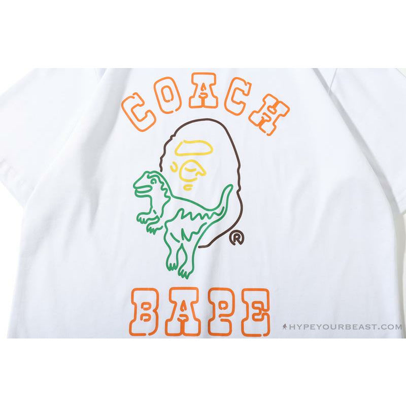 BAPE Little Dinosaur Cartoon Line Tee Shirt