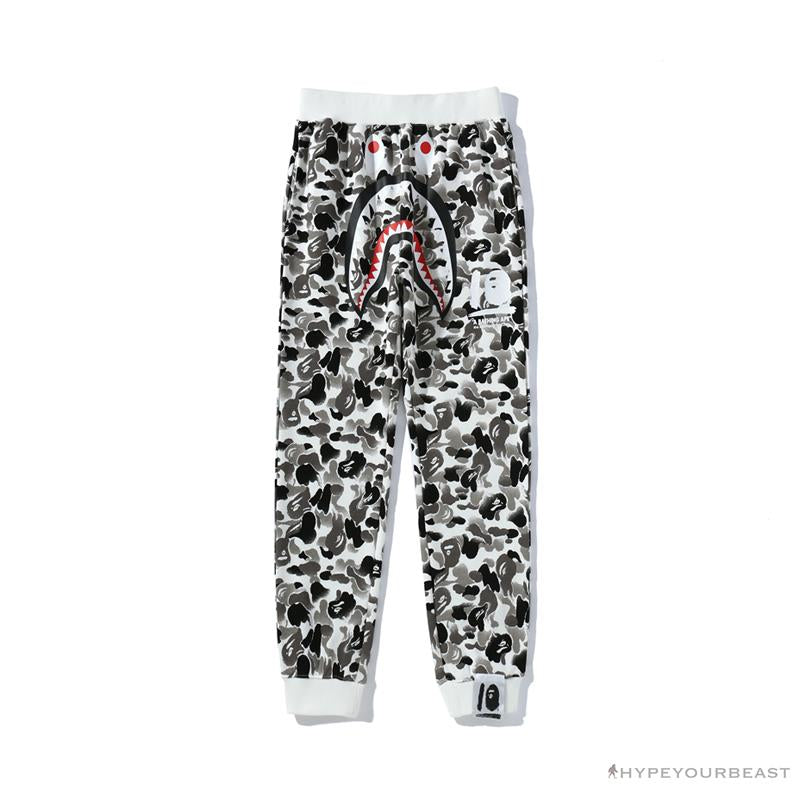 BAPE Chinese Style Ink Camouflage 10th Anniversary Limited Pants 'WHITE'