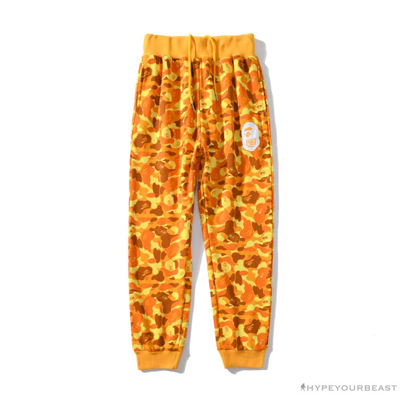 BAPE x PUBG Joint PUBG PUBG Eating Chicken Orange Camouflage Pants