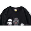 BAPE x Star Wars Collaboration Black Warrior Tee Shirt 'BLACK'