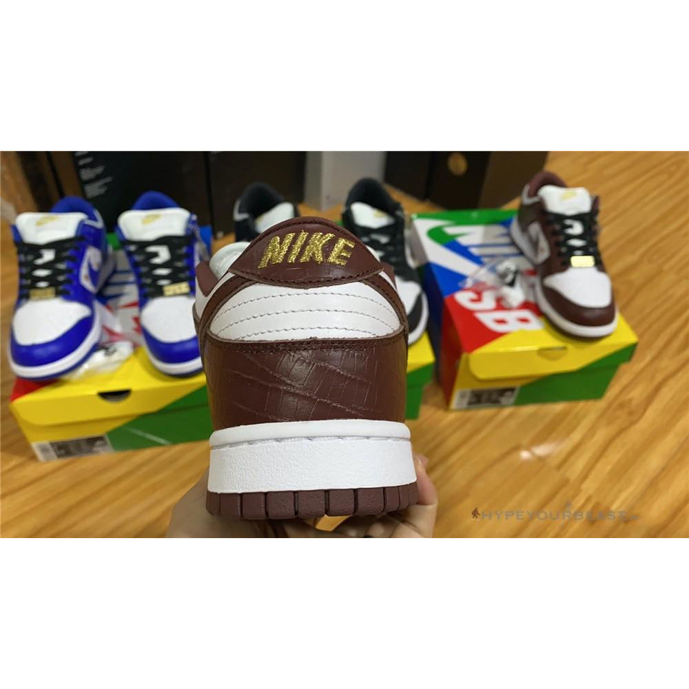 Supreme X Nike SB Dunk Low Brown