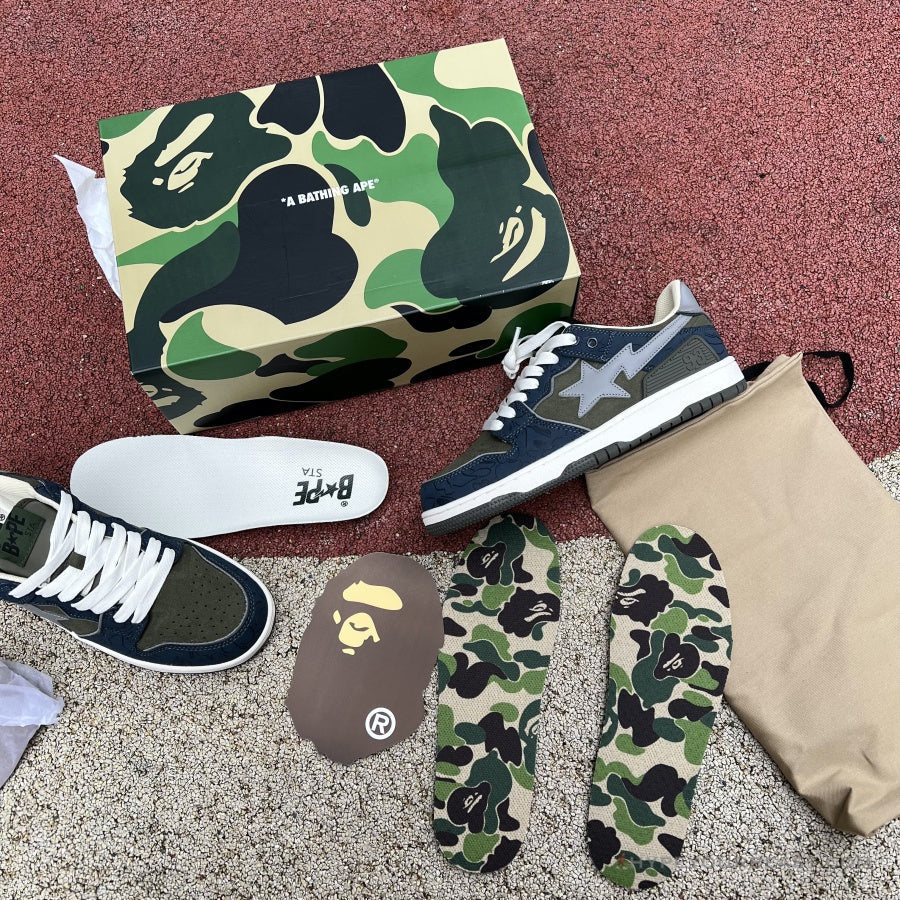 Bape Sk8 St Blue