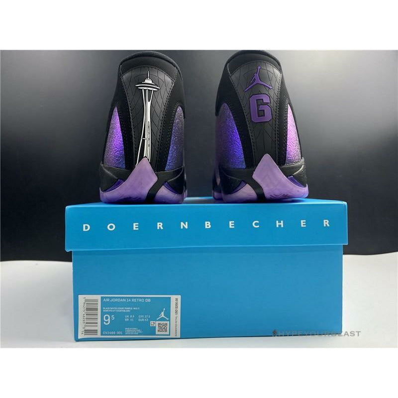 Air Jordan 14 'Doernbecher' Purple