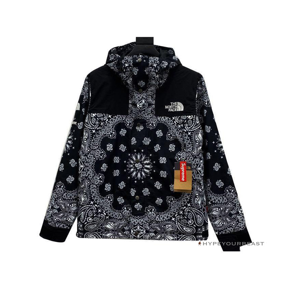 Supreme X TNF Bandana Jacket Black