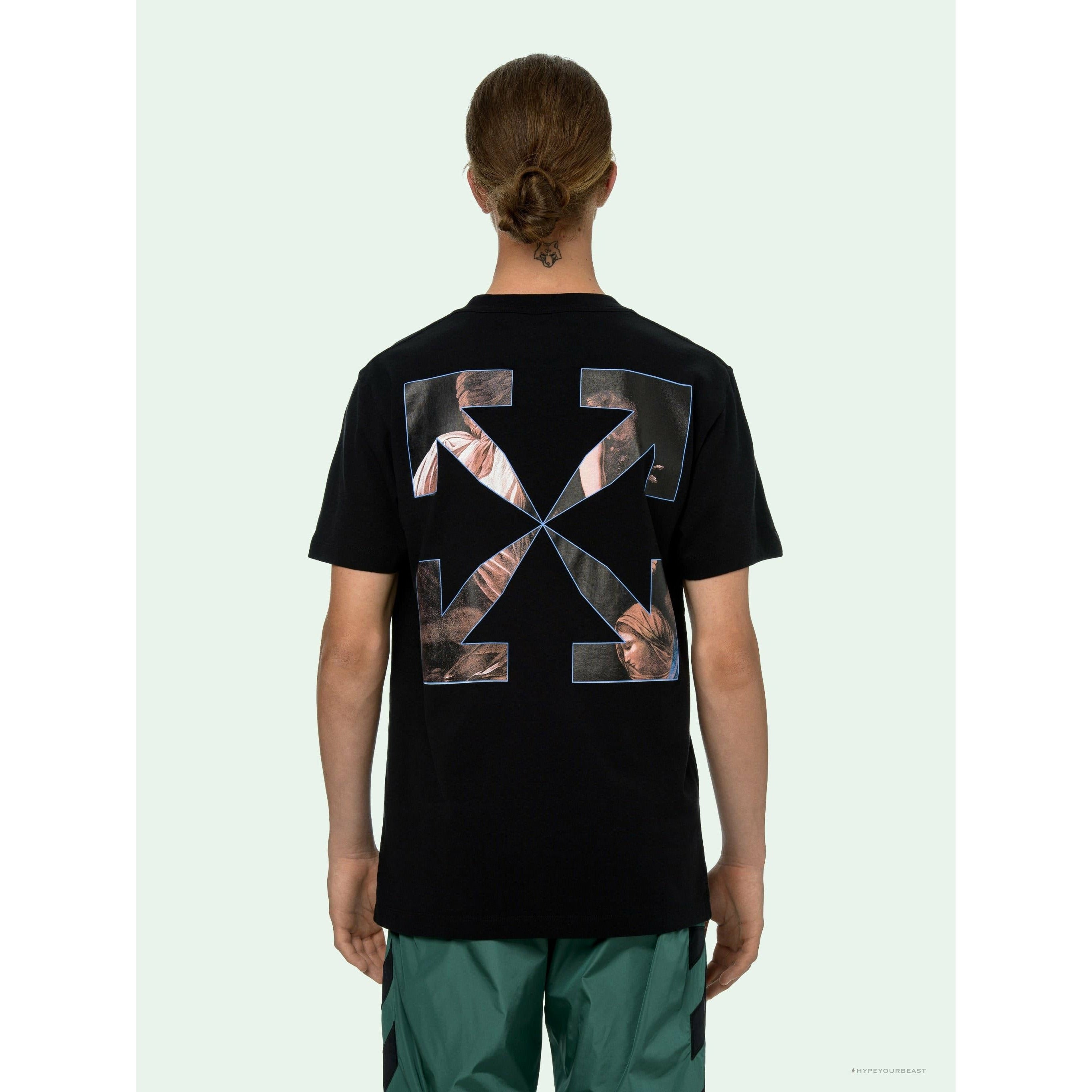 OFF-WHITE New Limited Religious Tee Shirt 'BLACK'