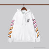 OFF-WHITE Pink Orange Arrow Hoodie 'WHITE'