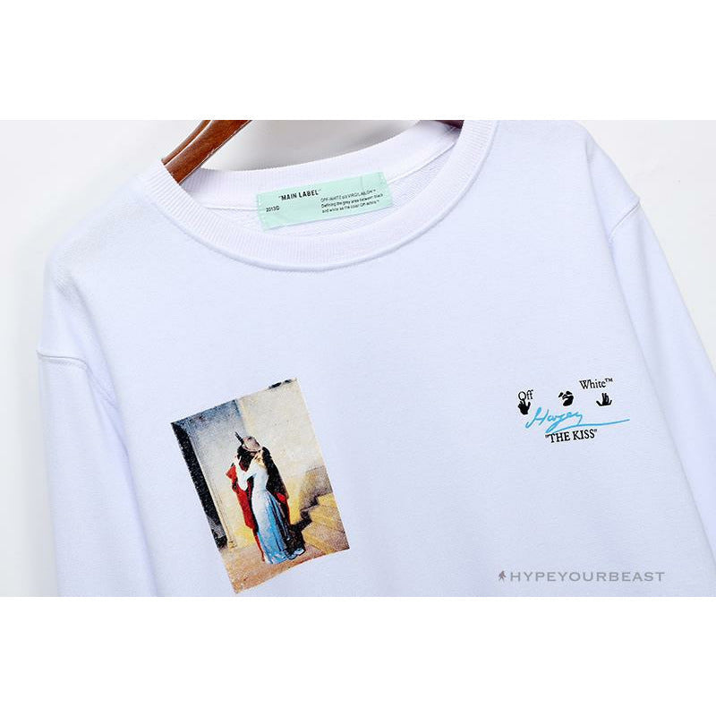 OFF-WHITE The Kiss Long Sleeve Shirt 'WHITE'