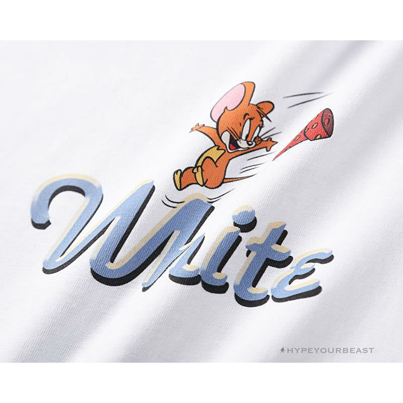 OFF-WHITE Summer Tom and Jerry Print Tee Shirt 'WHITE'