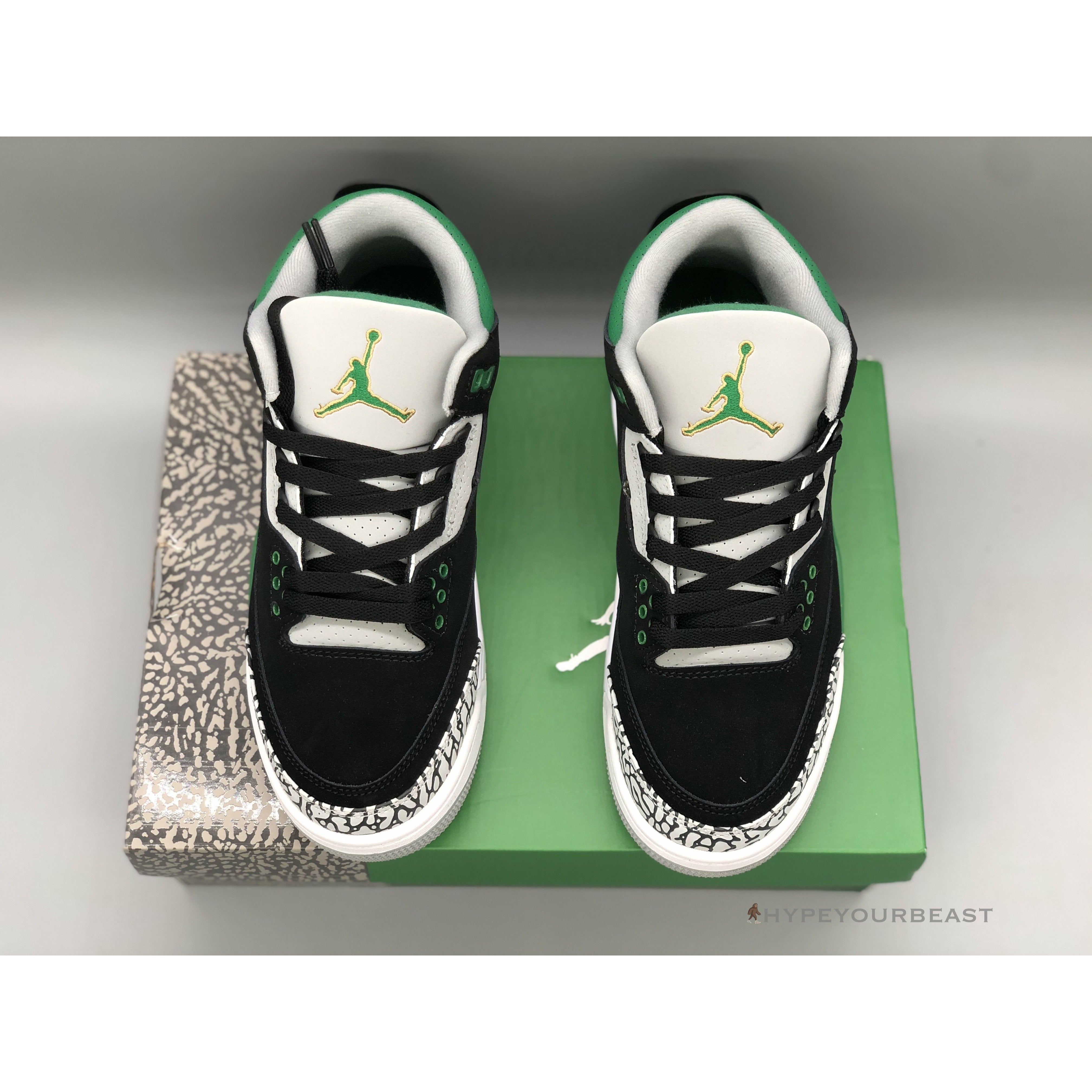 Air Jordan 3 Retro Pine Green