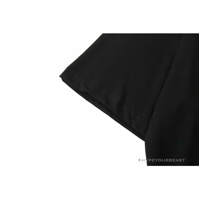 BAPE Camouflage Three-Color Question Mark Tee Shirt 'BLACK'
