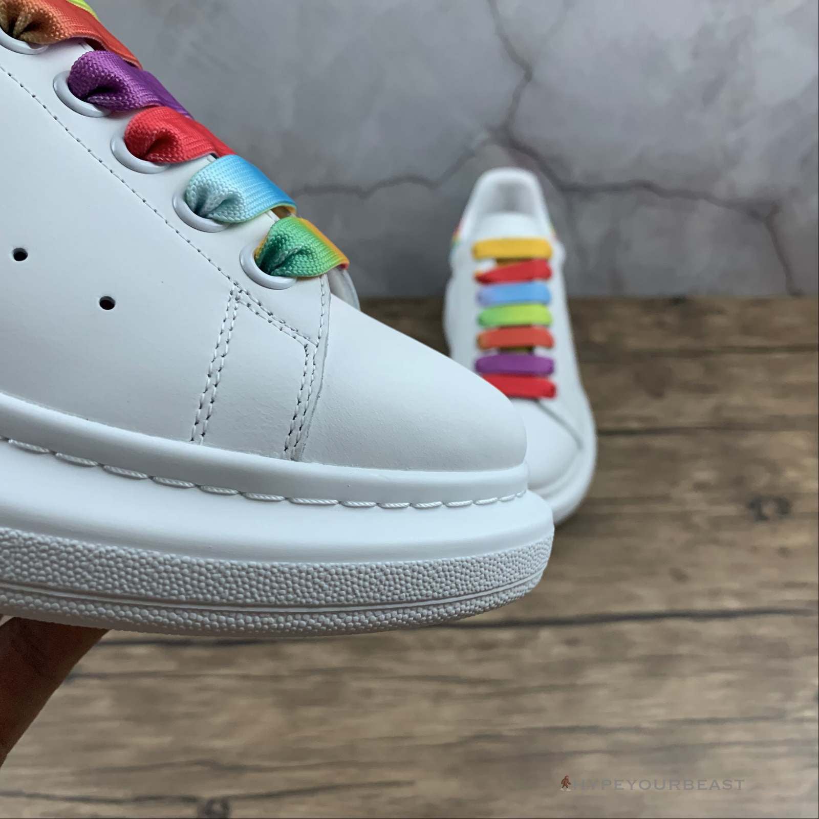 Alexander McQueen White / Rainbow