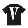 Vlone Black and Silver Tee Shirt