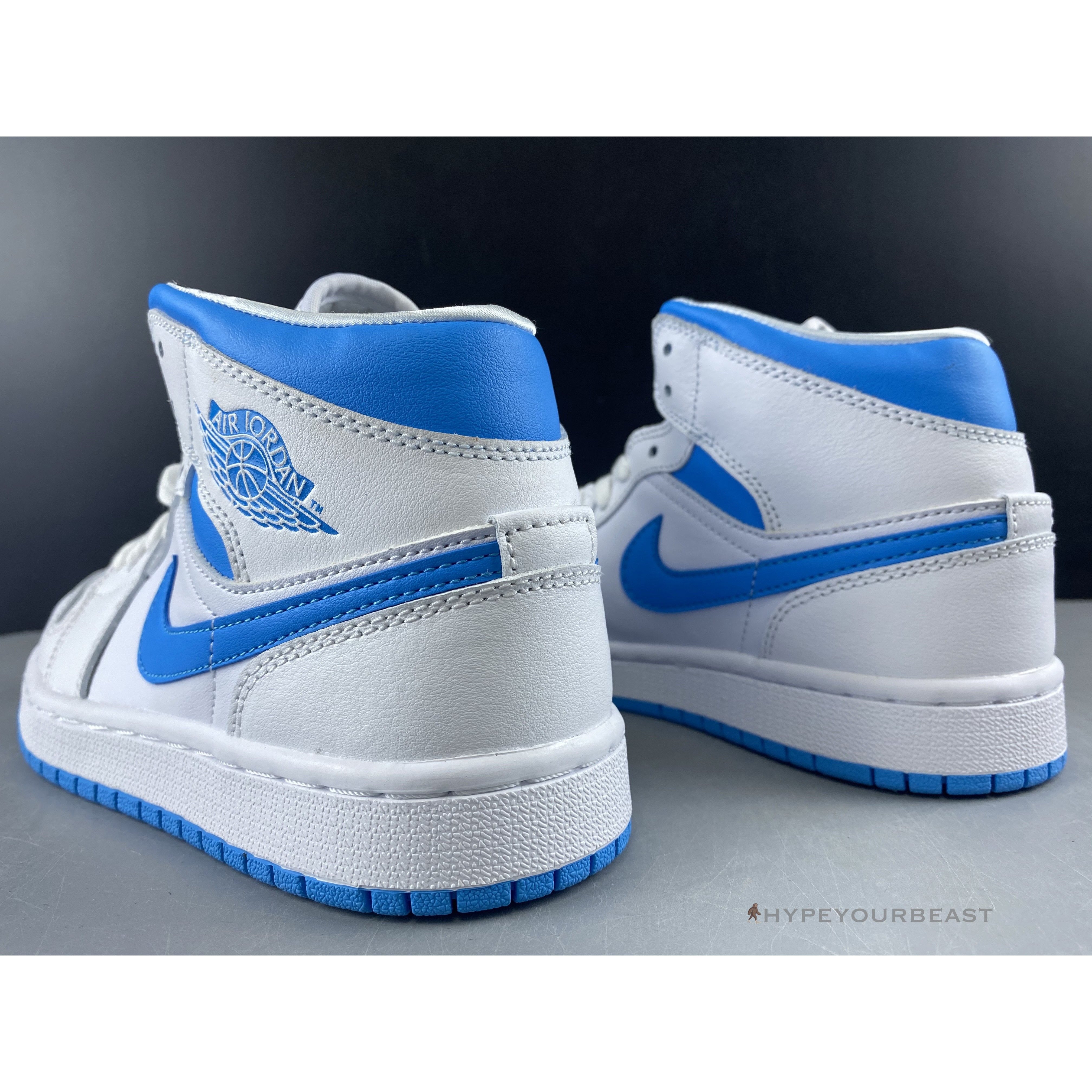 Air Jordan 1 Mid Sail Light Blue