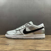 Nike Dunk Low Cracked Leather Silver
