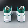 Air Jordan 1 Mid White Mystic Green