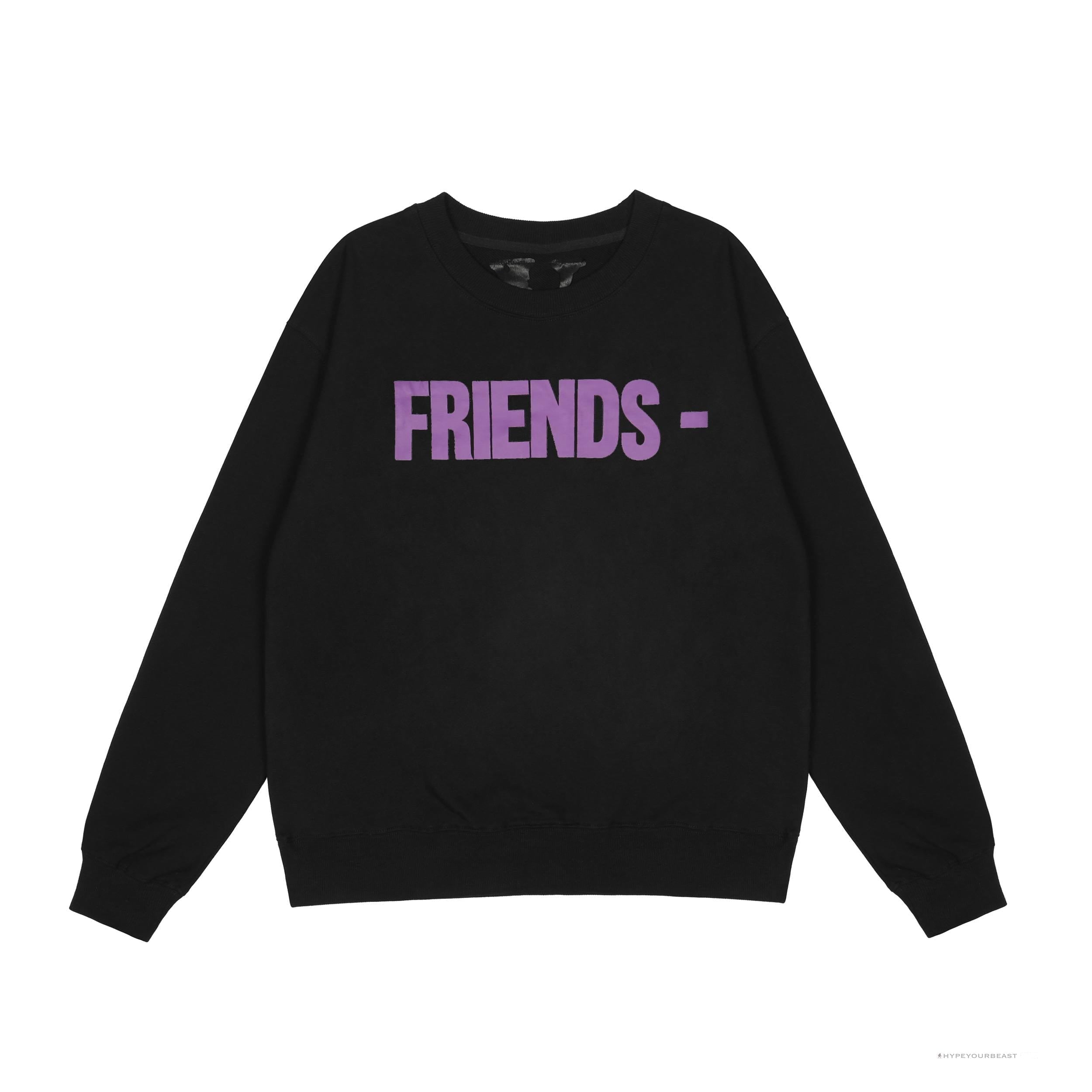 Vlone Purple Friends Shirt - Black
