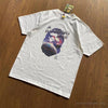 Bape Tee Shirt White Galaxy