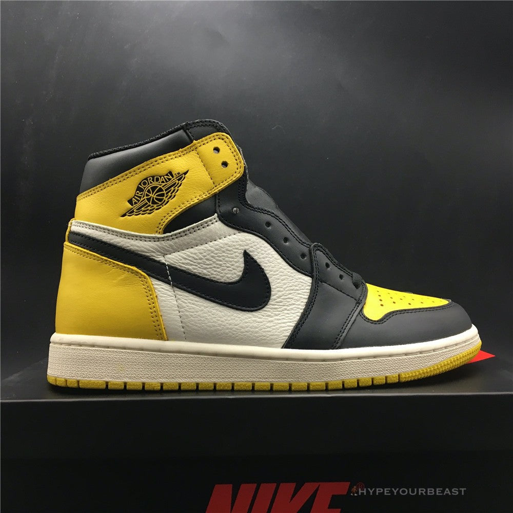 Air Jordan 1 Mid 'Yellow Toe'