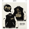 BAPE OVO Patchwork Baseball Owl Jacket