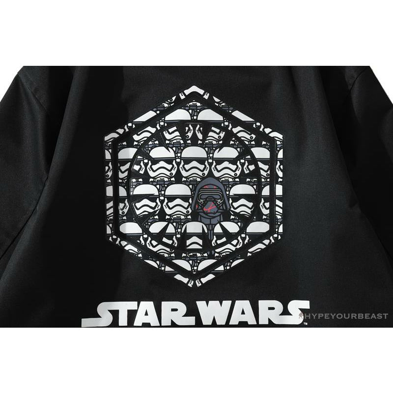 BAPE x Star Wars Collaboration Windbreaker Jacket 'BLACK'