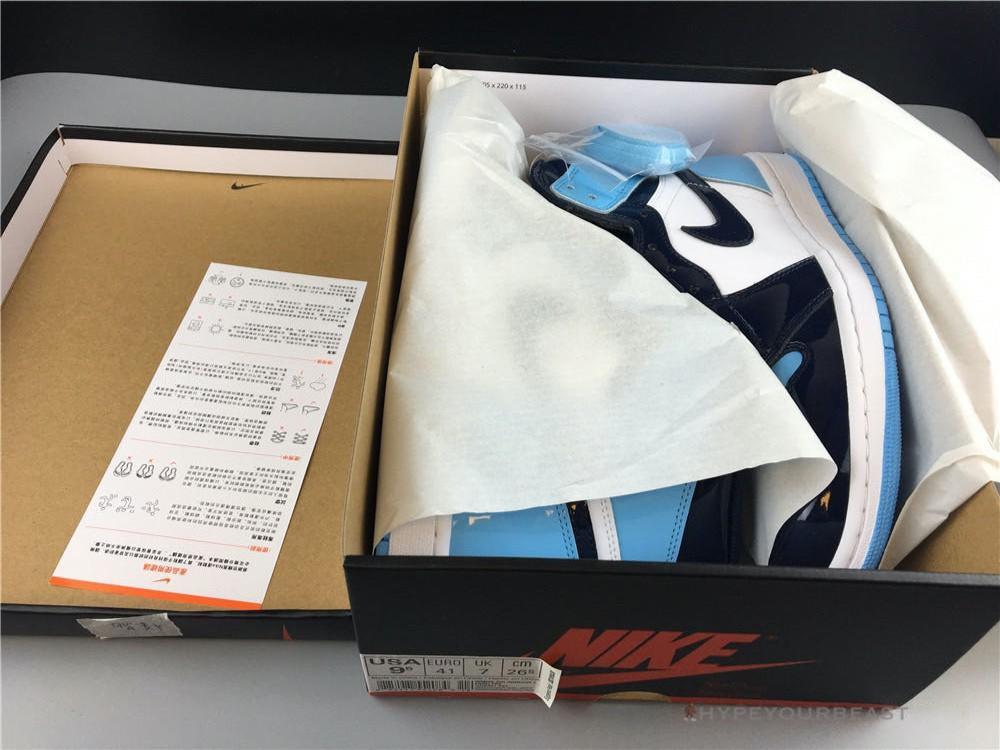 Air Jordan 1 Retro High UNC Patent