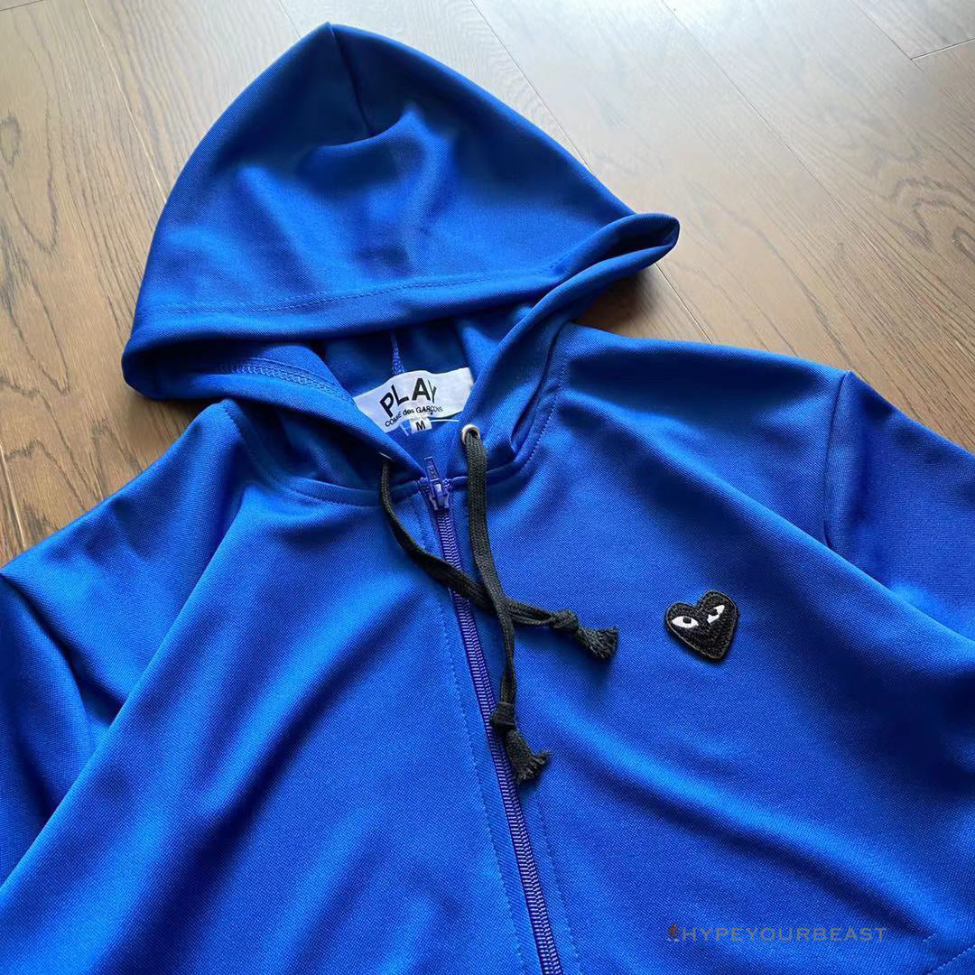 CDG Hoodie Blue