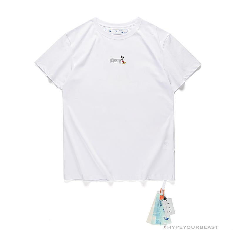 OFF-WHITE Mickey Bluff Face Tee Shirt 'WHITE'