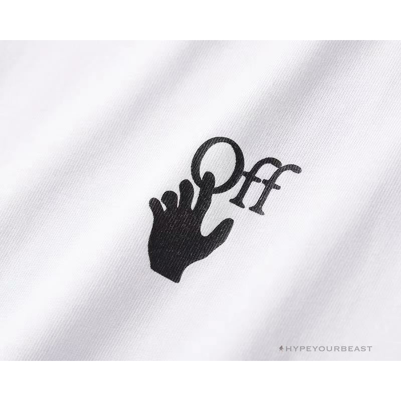 OFF-WHITE Hand Shake Tee Shirt 'WHITE'