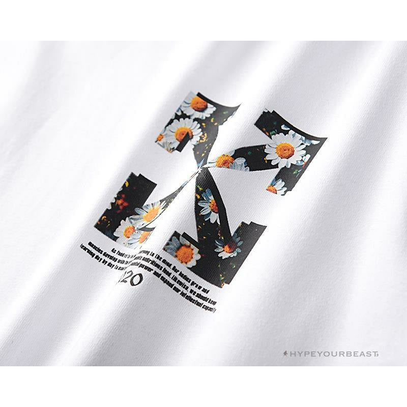 OFF-WHITE Daisy Graffiti Arrow Conley Tee Shirt 'WHITE'