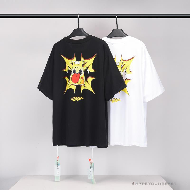 OFF-WHITE Dimensional Arrow Angry Calf Tee Shirt 'WHITE'