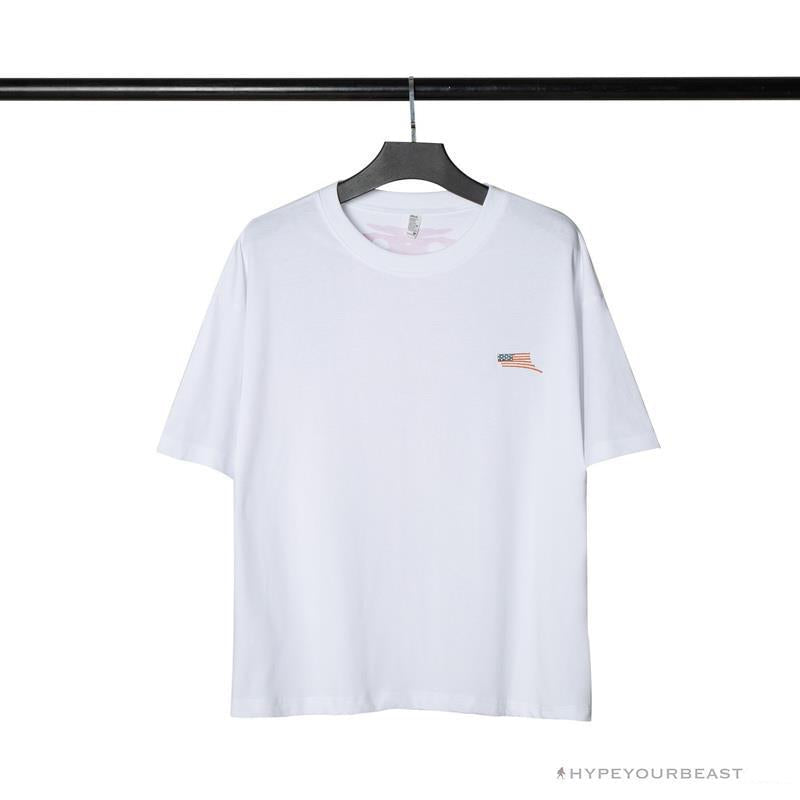OFF-WHITE Loose x Oversized Chest Tee Shirt 'WHITE'