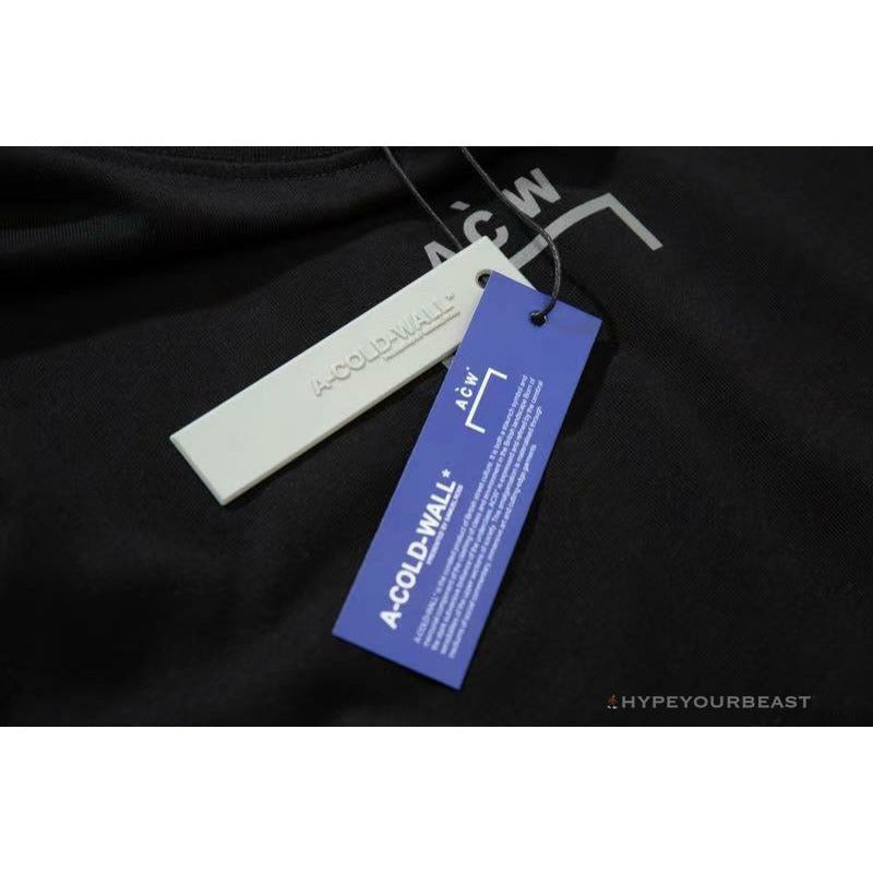 OFF-WHITE ACW Empressed Tee Shirt 'BLACK'