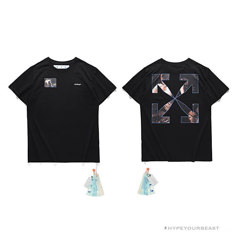 OFF-WHITE New Limited Religious Tee Shirt 'BLACK'