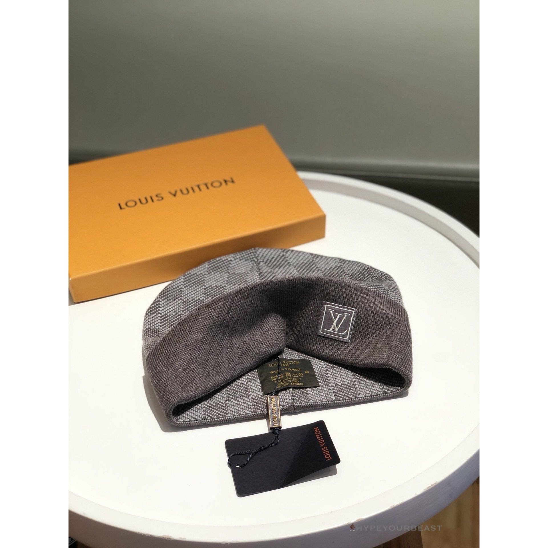 LV Beanie Grey