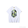 BAPE Green Ape Head Blue Storm Tee Shirt 'WHITE'