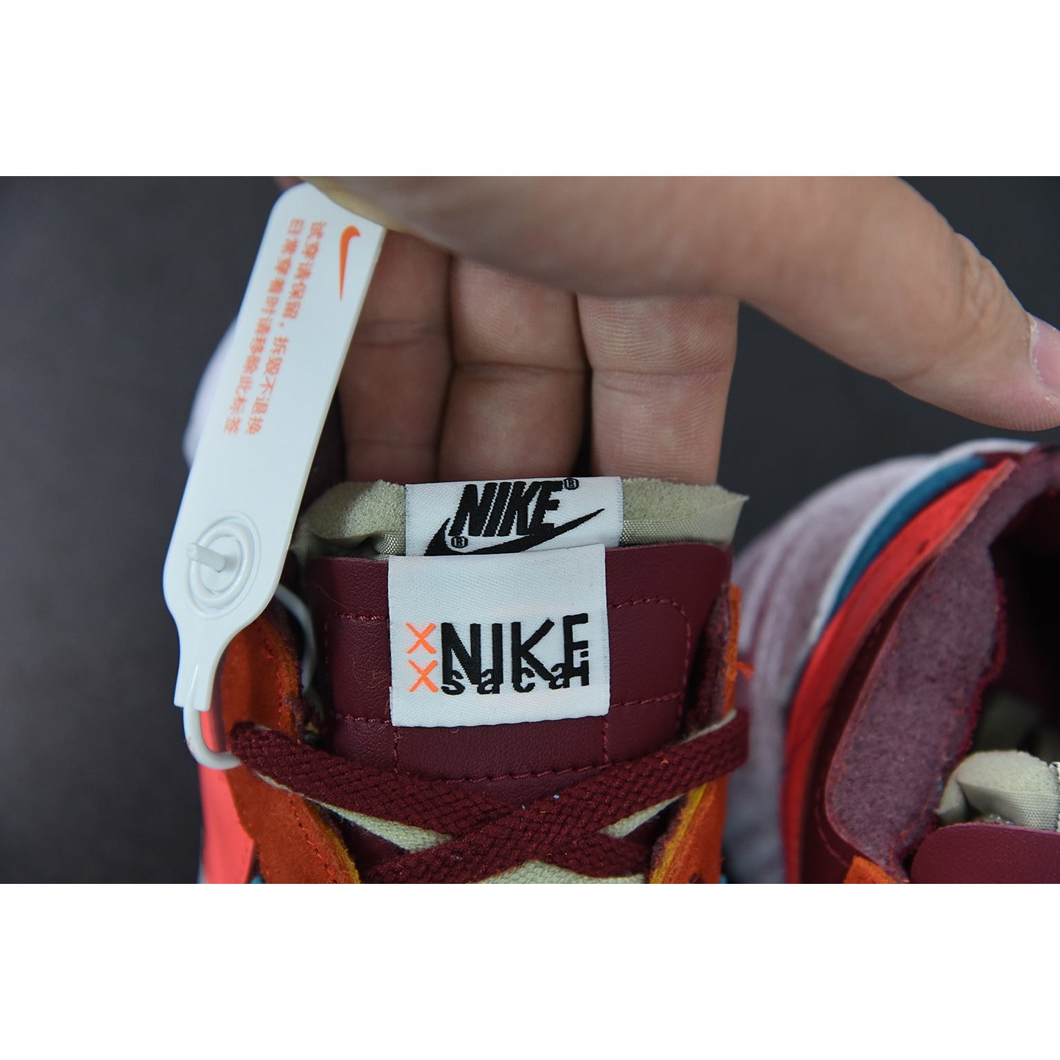 Nike Blazer Low Sacai KAWS Red