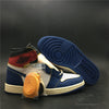 Jordan 1 Retro High Union Los Angeles Storm Blue Blue Toes