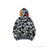 BAPE Shark Head STA Star Camouflage Hoodie 'BLACK'