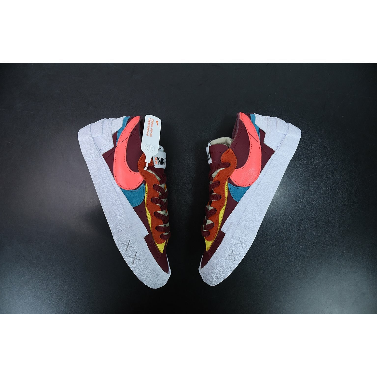 Nike Blazer Low Sacai KAWS Red