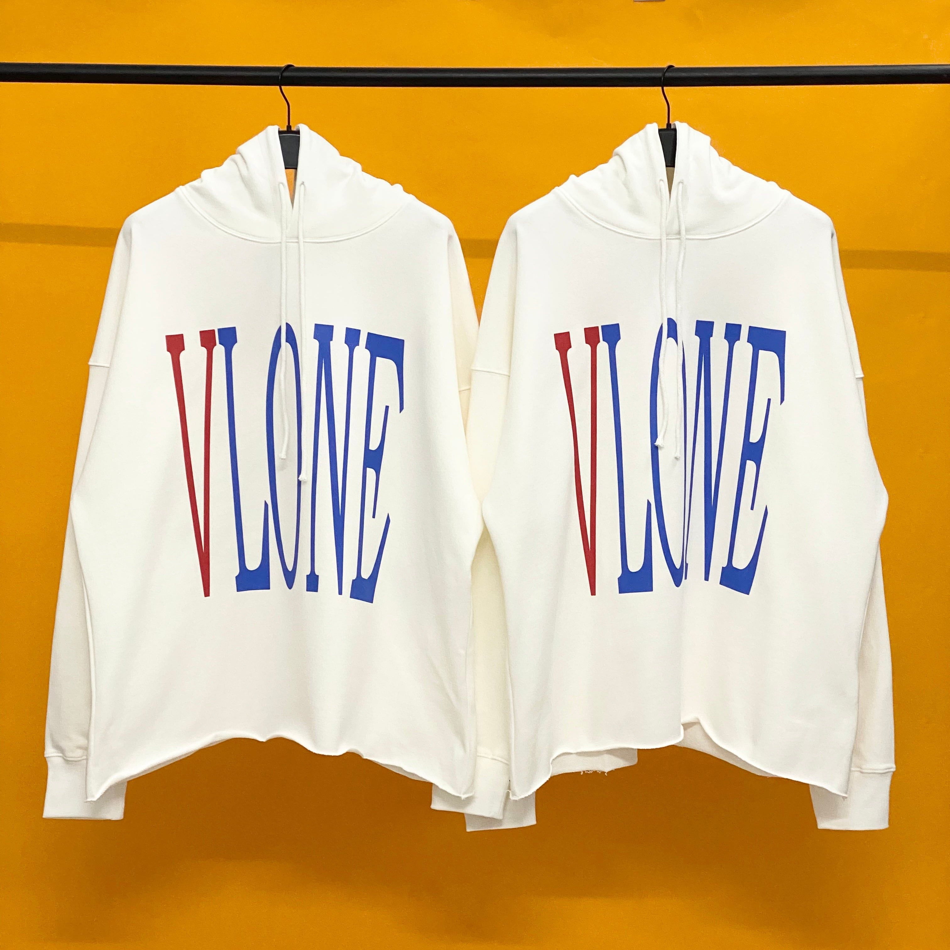 Vlone Red White and Blue Hoodie