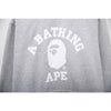 BAPE x Bathing Ape Head Hoodie 'GREY'