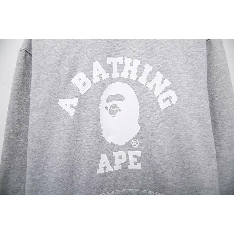 BAPE x Bathing Ape Head Hoodie 'GREY'