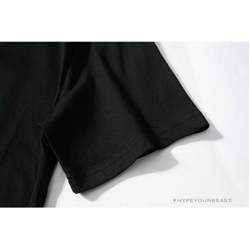 OFF-WHITE CO VIRGIL ABLOH Portrait Tee Shirt "BLACK'