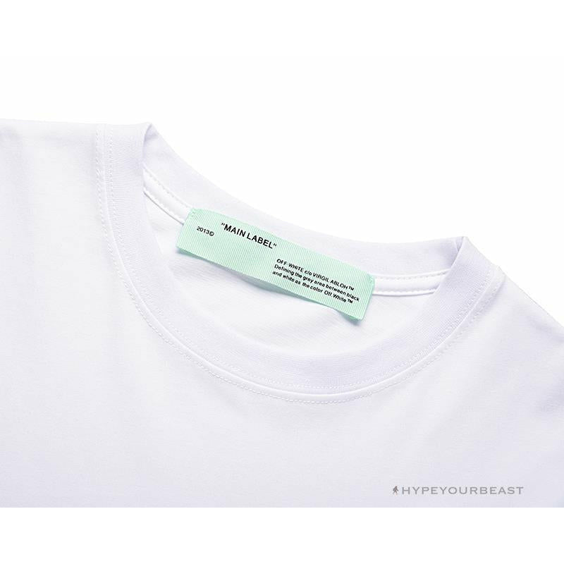 OFF-WHITE Joint Running Mickey Mouse Arrow Tee Shirt 'WHITE'