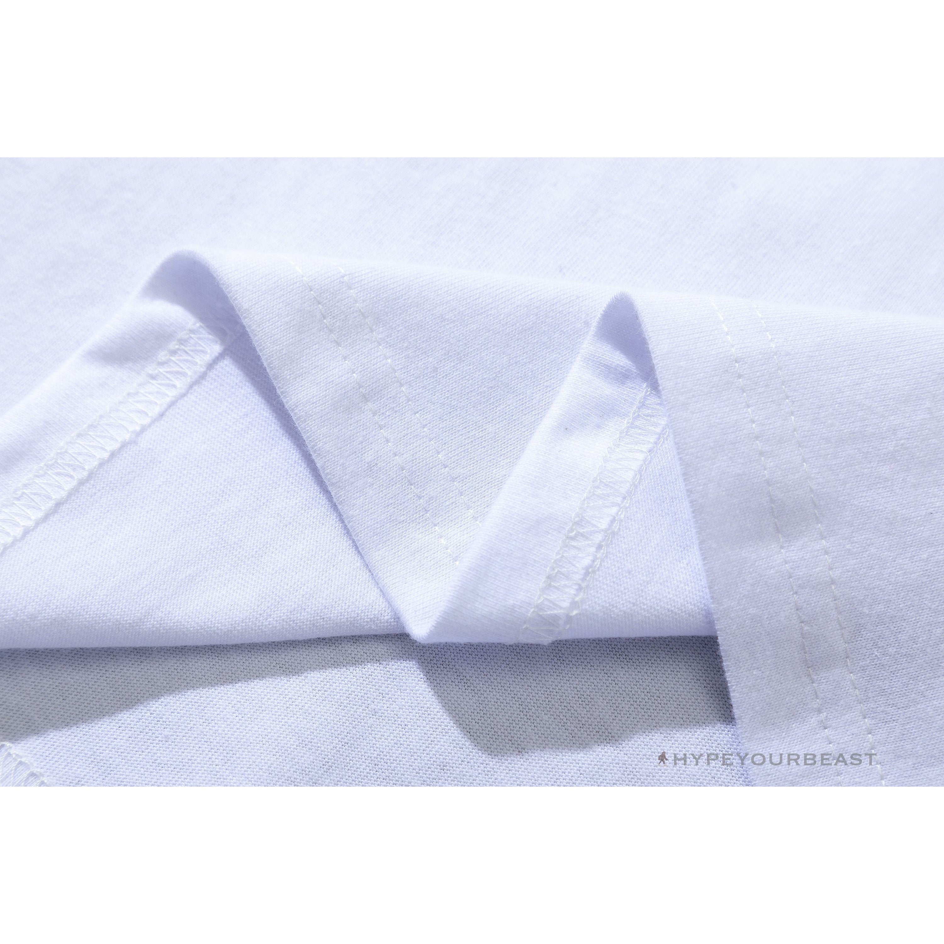 OFF-WHITE Sea Blue Cross Arrow Tee Shirt 'WHITE'