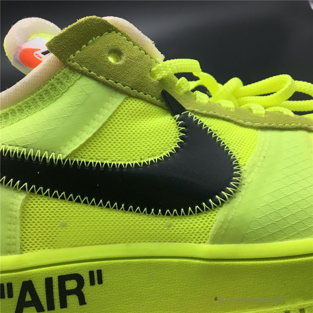 Off-White x Nike Air Force 1 Low “Volt”