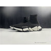 BCG Sock Sneakers Black / White Sole